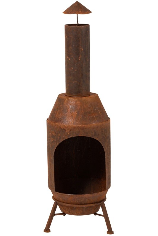 Wood-Fired Oven Metal Rust