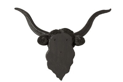 Buffalo Hanging Poly Black Large