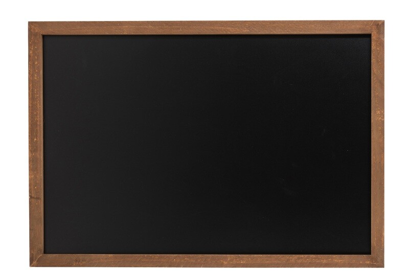 Chalkboard Memo Wood Natural/Black