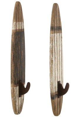 Hanger Surf Board Paulownia Wood Mix Assortment Of 2