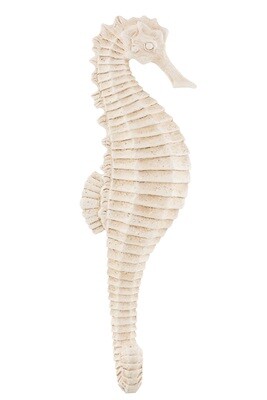 Wall Decoration Sea Horse Poly Beige