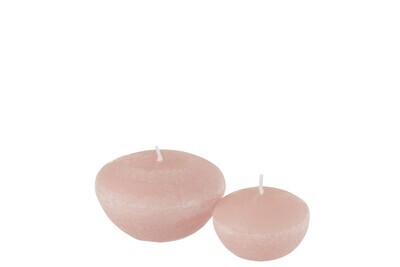 Box 4 Floating Candle Pink Large-8H