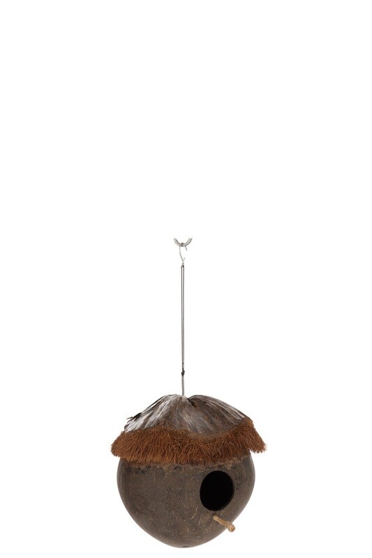 Bird House Coconut Brown