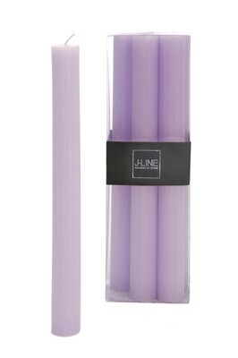 Box 6 Table Candle Lavender -13H