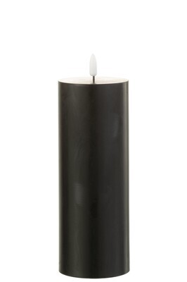 Candle Led Black Large
