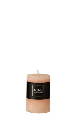 Cylinder Candle Peach S 18H