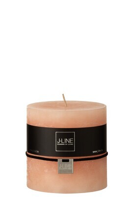 Cylinder Candle Peach 75H