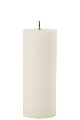 Outdoor Candle Pillar Paraffin White Large-45Hours