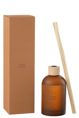 Reed Diffuser Accords Essentiels Ambre Intime-550Ml