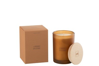 Scented Candle Accords Essentiels Ambre Intime-45H