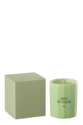 Scented Candle Apple Blossom Ceramic-59 Hours