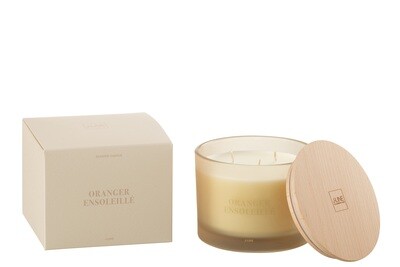 Scented Candle Accords Essentiels Oranger Ensoleill�-30H