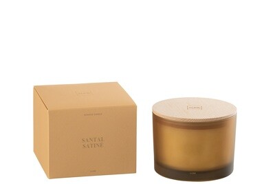 Scented Candle Accords Essentiels Santal Satin�-30H