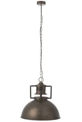 Hanging Lamp Industrial Metal Grey
