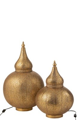 Lamp Aladin Metal Gold Large