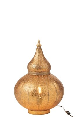 Lamp Aladin Metal Gold Small