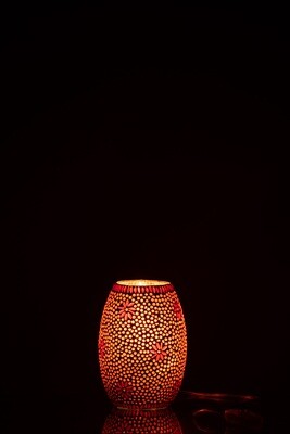 Lamp Bram Glass Red Small