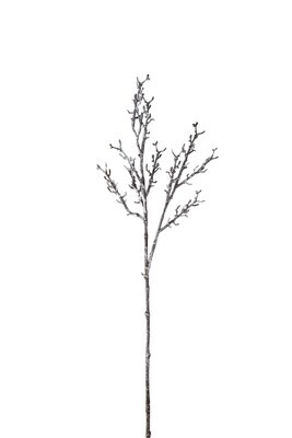 Branch Bald Tree Plastic Dark Brown/White Small