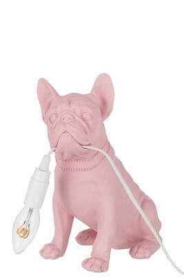 Lamp Bulldog Poly Pink