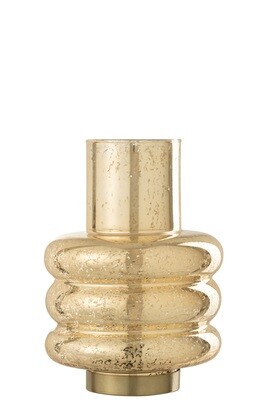 Lamp Led Ring Glass Gold