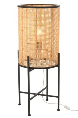 Lamp Standing Bamboo/Metal Natural