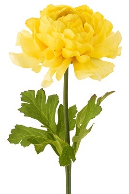 Ranunculus Plastic Yellow