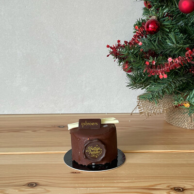 1 persoonstaart vanille-chocolade