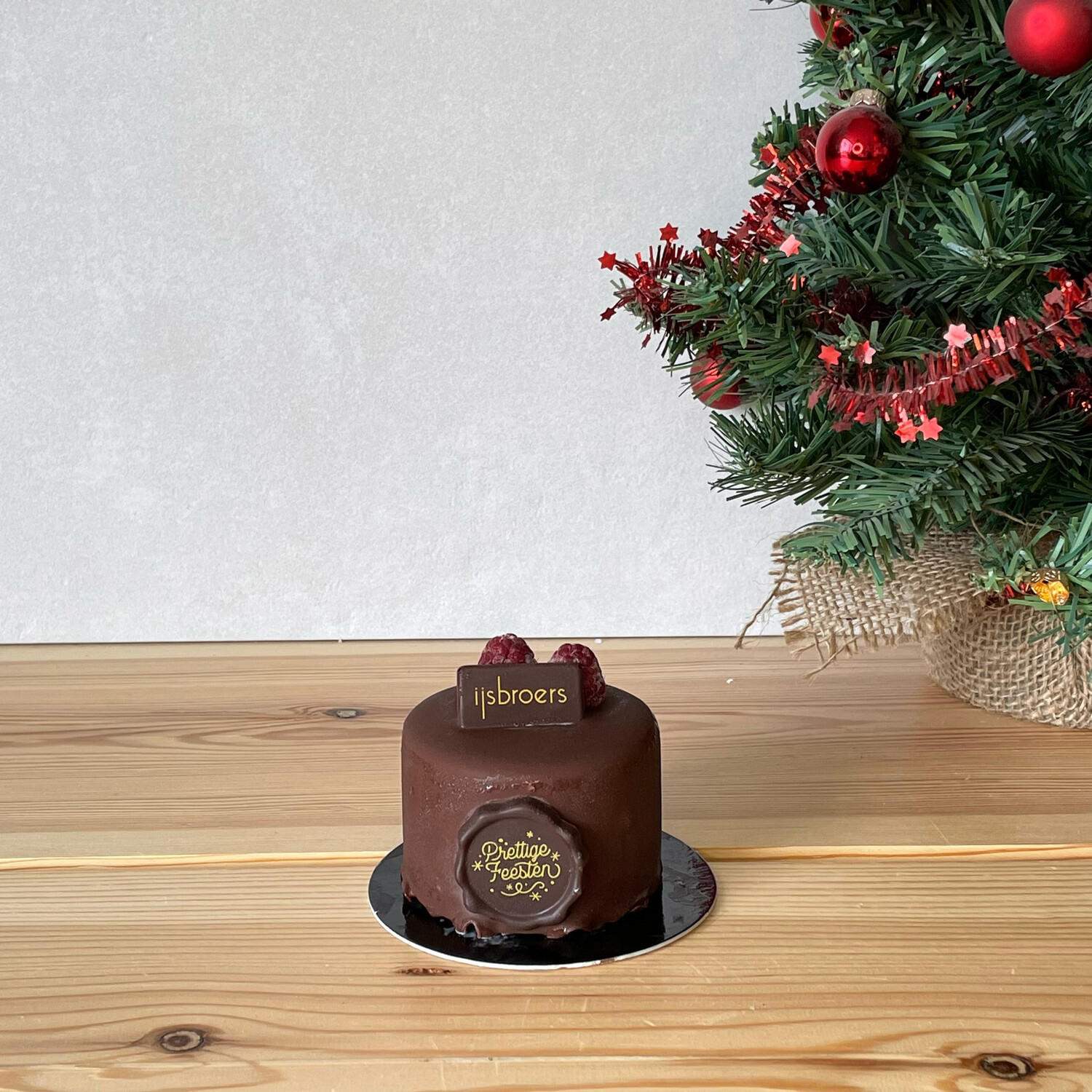 1 persoonstaart vanille-chocolade zonder suiker, lactose, ei en soja