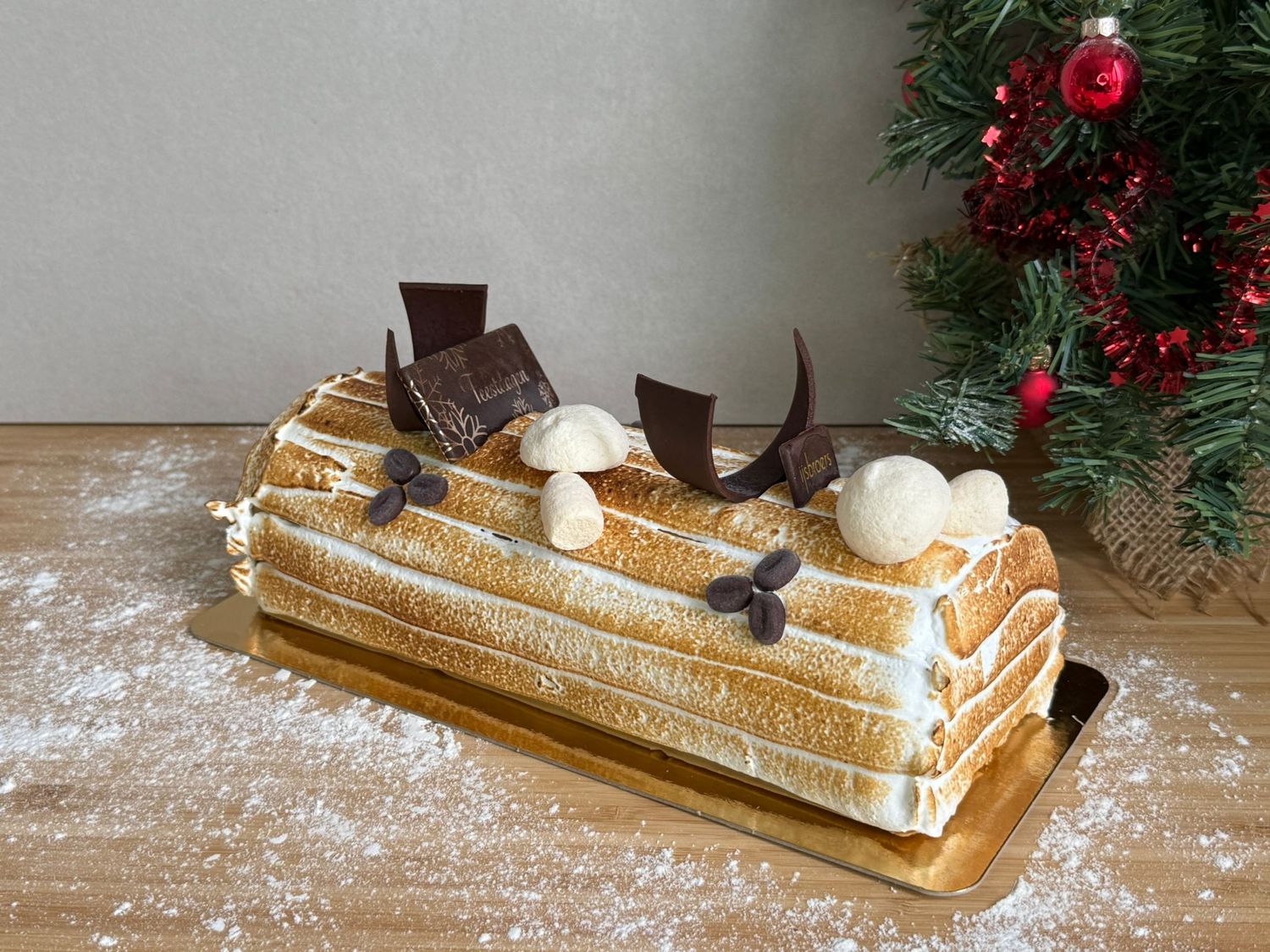 ijsstronk mokka-vanille