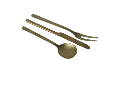 Tapas bestek setje - Vintage Gold - Culter