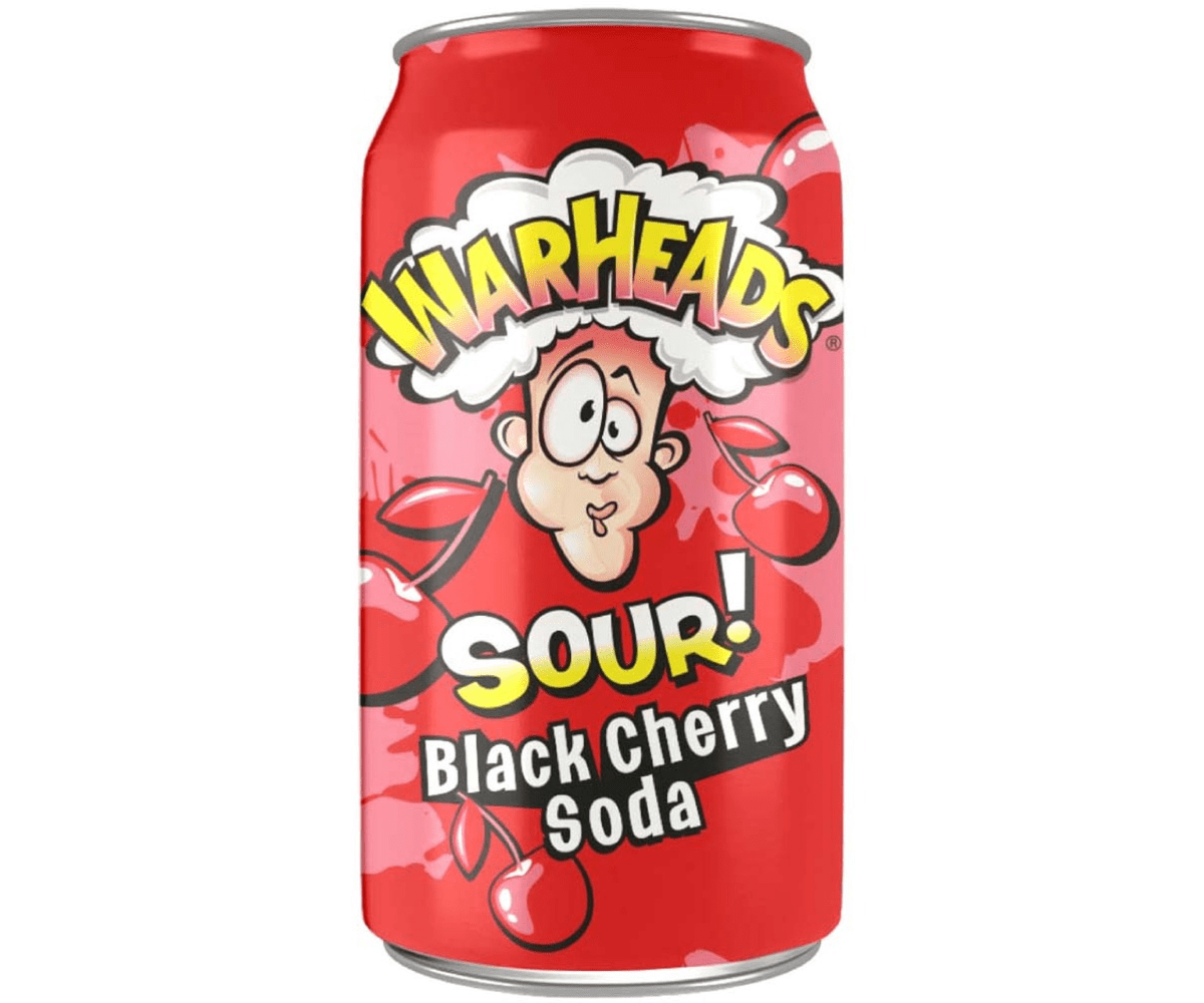 Warheads drink Sour Black Cherry