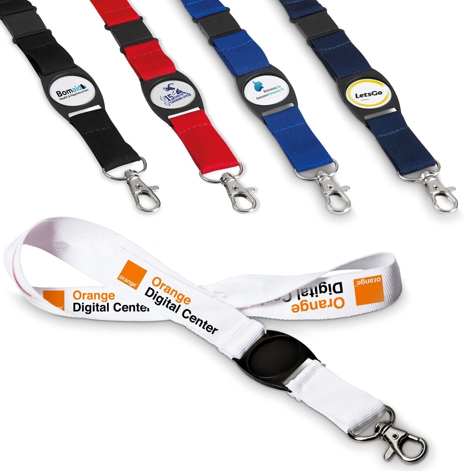 Bold Statement Lanyard (Single-Sided)