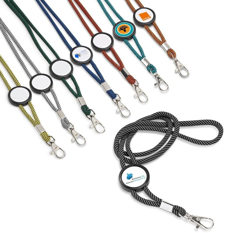 Candy stripe Lanyard