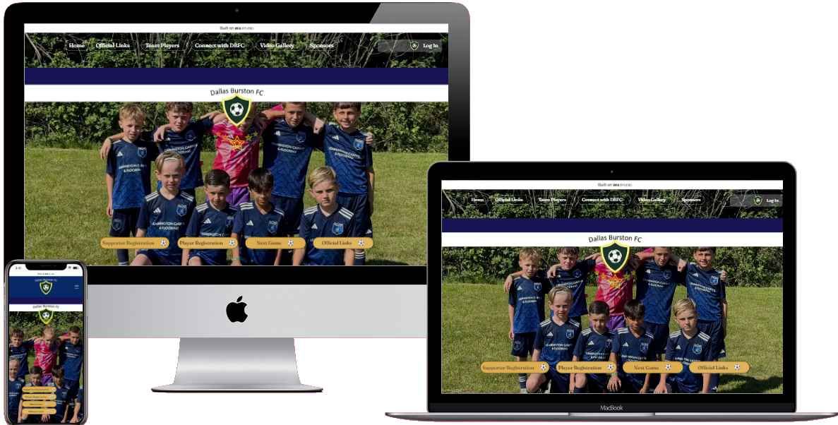 Junior Football Club Design