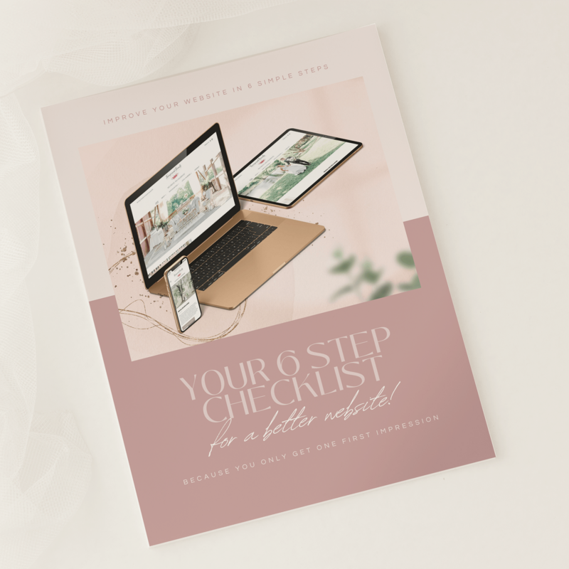Your 6 Step Checklist for a Better Website | Digital PDF