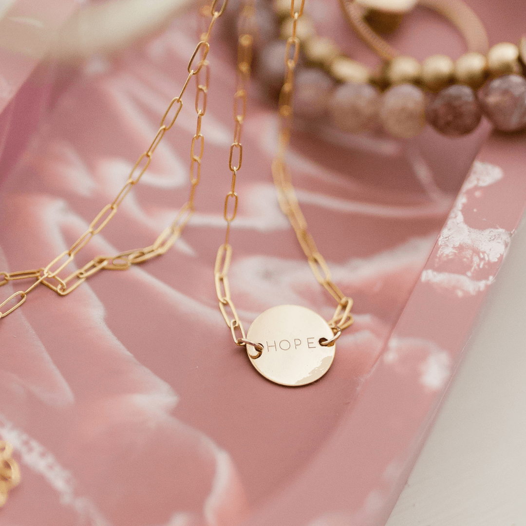 Hope Necklace + Bracelet Gift Set