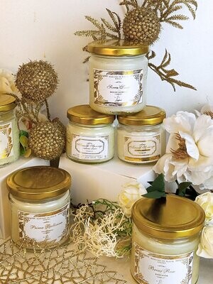 Madame de Fleur Scented Candle Series -  Floral Scents - w/ BOX for gift &amp; souvenir