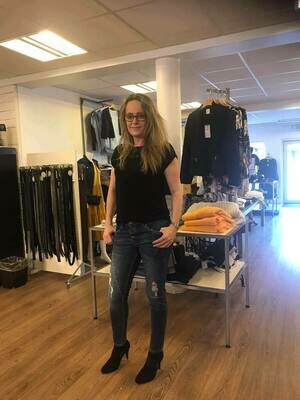 Jeans m/slid fra Pulz Jeans m/slid fra Pulz