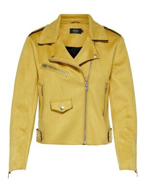 Biker jakke i imiteret skind fra Only Biker jakke i imiteret skind fra Only