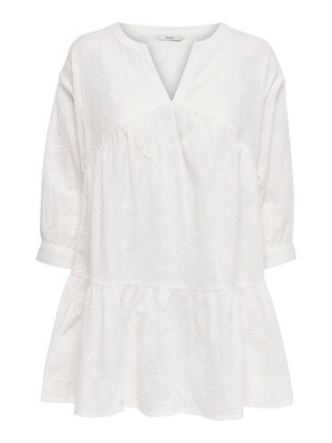 Fin kjole/tunic med blonde detaljer fra Only Fin kjole/tunic med blonde detaljer fra Only