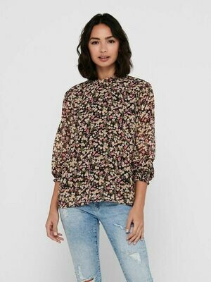 Chiffon bluse med print fra Only Chiffon bluse med print fra Only