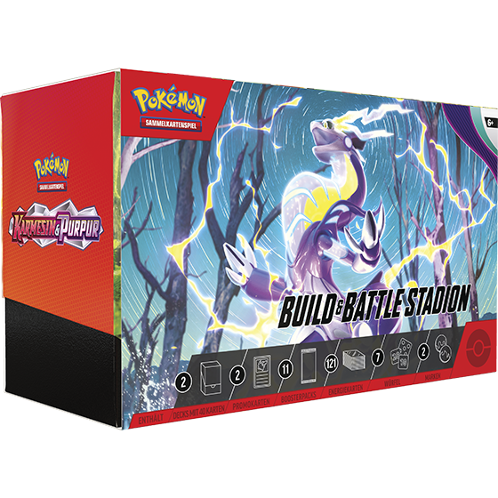 Build & Battle Stadion – Karmesin & Purpur Build & Battle Stadion – Karmesin & Purpur