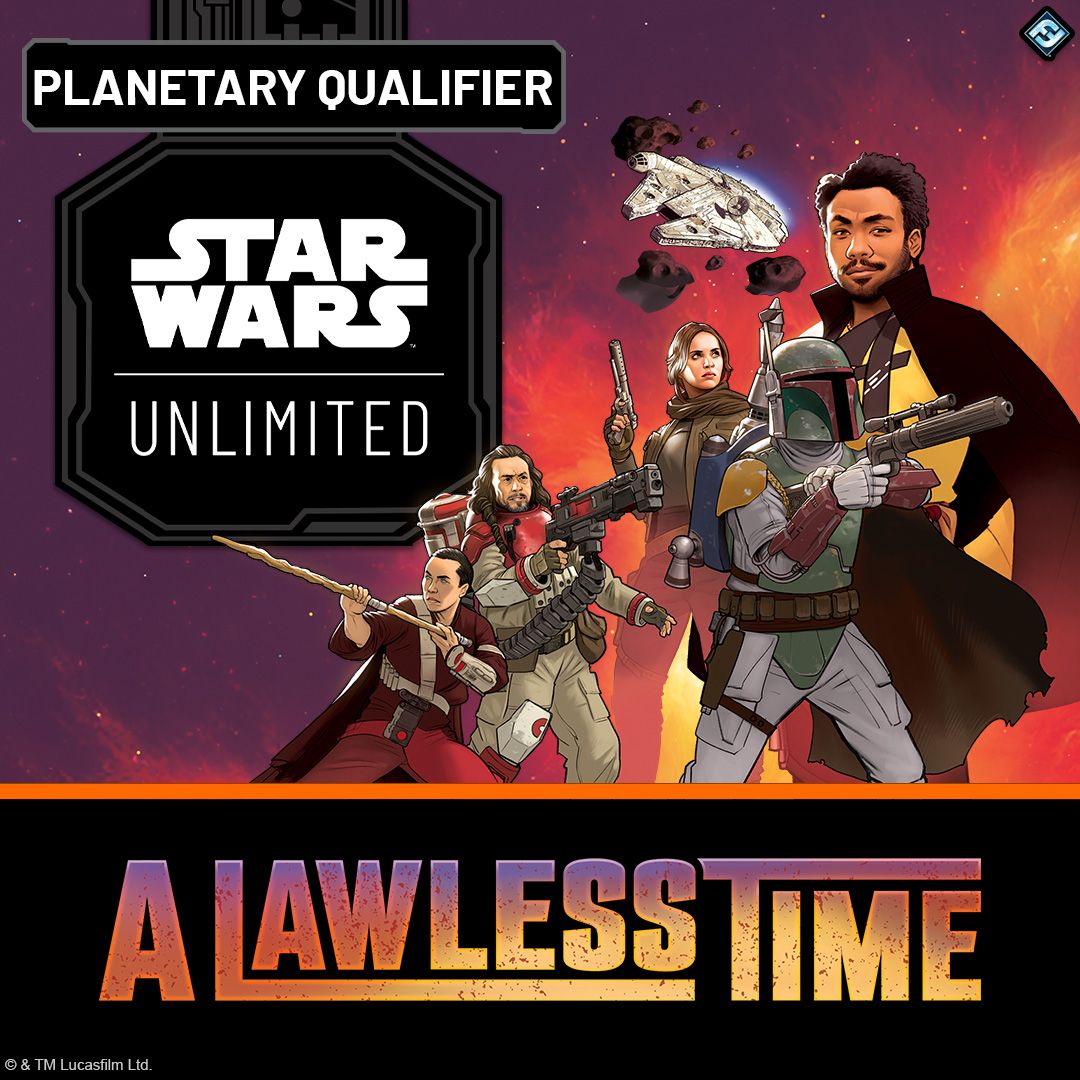 "Star Wars Unlimited" Planetary Qualifier Set 7 Ticket
