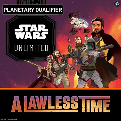"Star Wars Unlimited" Planetary Qualifier Set 7 Ticket