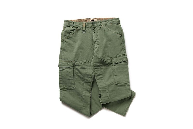 PANTALONI DIKE PARTNER VERDE MUSCHIO