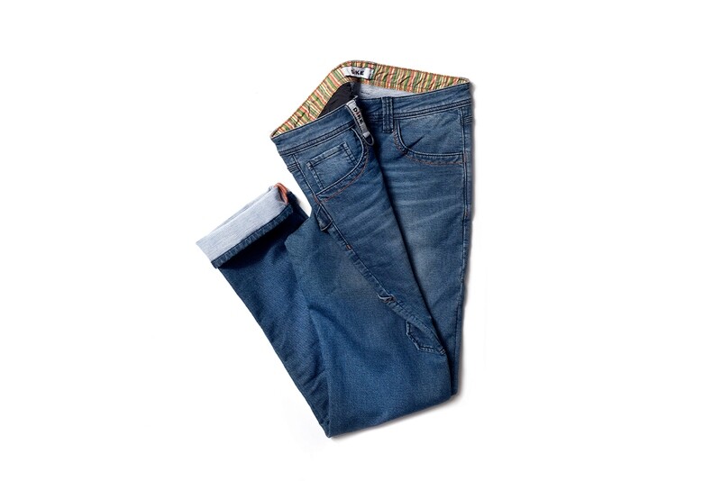 PANTALONI DIKE PARTNER BLU DENIM