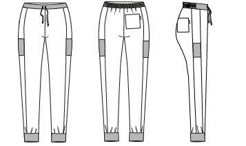 PANTALONE UNISEX JOGGER PEACH