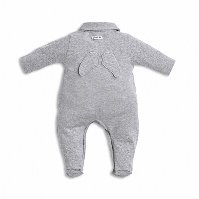 My First Collection pyjama angel wings grey