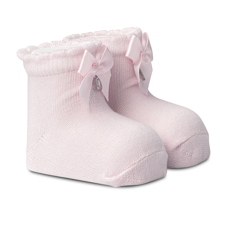 My First Collection roze kousjes met strik