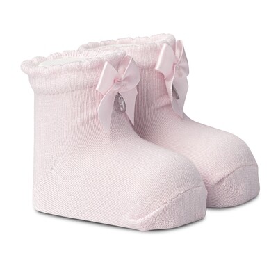My First Collection roze kousjes met strik